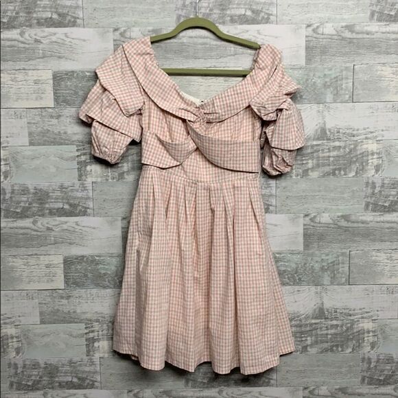 J.O.A. Tiered Sleeve Minidress, Medium - Picture 6 of 10